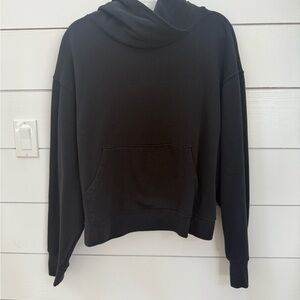 Zella Black Hoodie with Cozy Design
